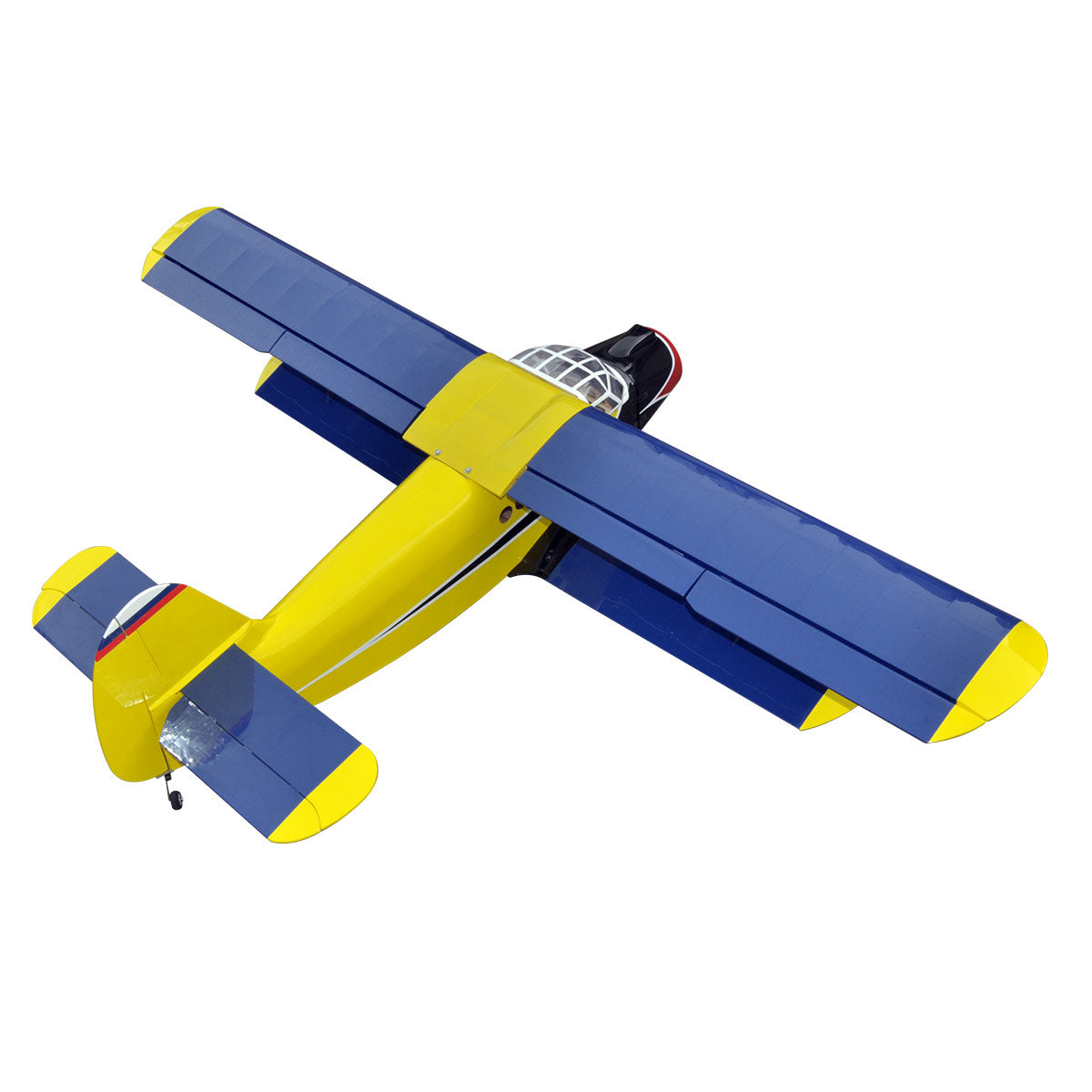 RC Model an-2 Yellow Fixed Wing Wooden Aircraft for RC Airplane