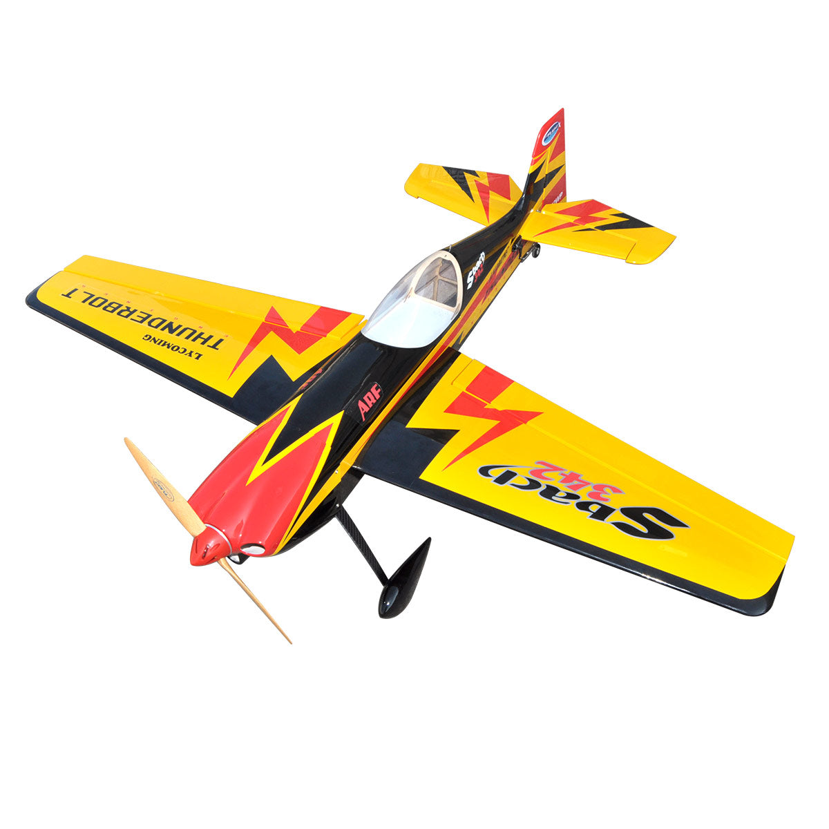 Sbach-342 55inch PNP with Dualsky Motor 50E RC Airplane Fuselage 3D Fix Wing Wooden Model Aircraft