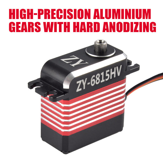 ZYHOBBY Digital Servo ZY-6815HV 68KG High Pressure Digital Digital Servo 120° running degree CCW