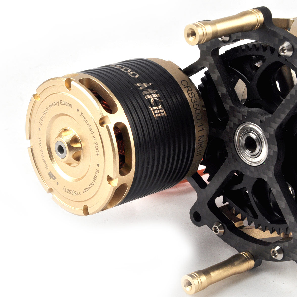 Dualsky CRS3500 MKIII AE Coaxial Dual Propeller Power System For F3A Remote-controlled Coaxial Aerobatic Aircraft