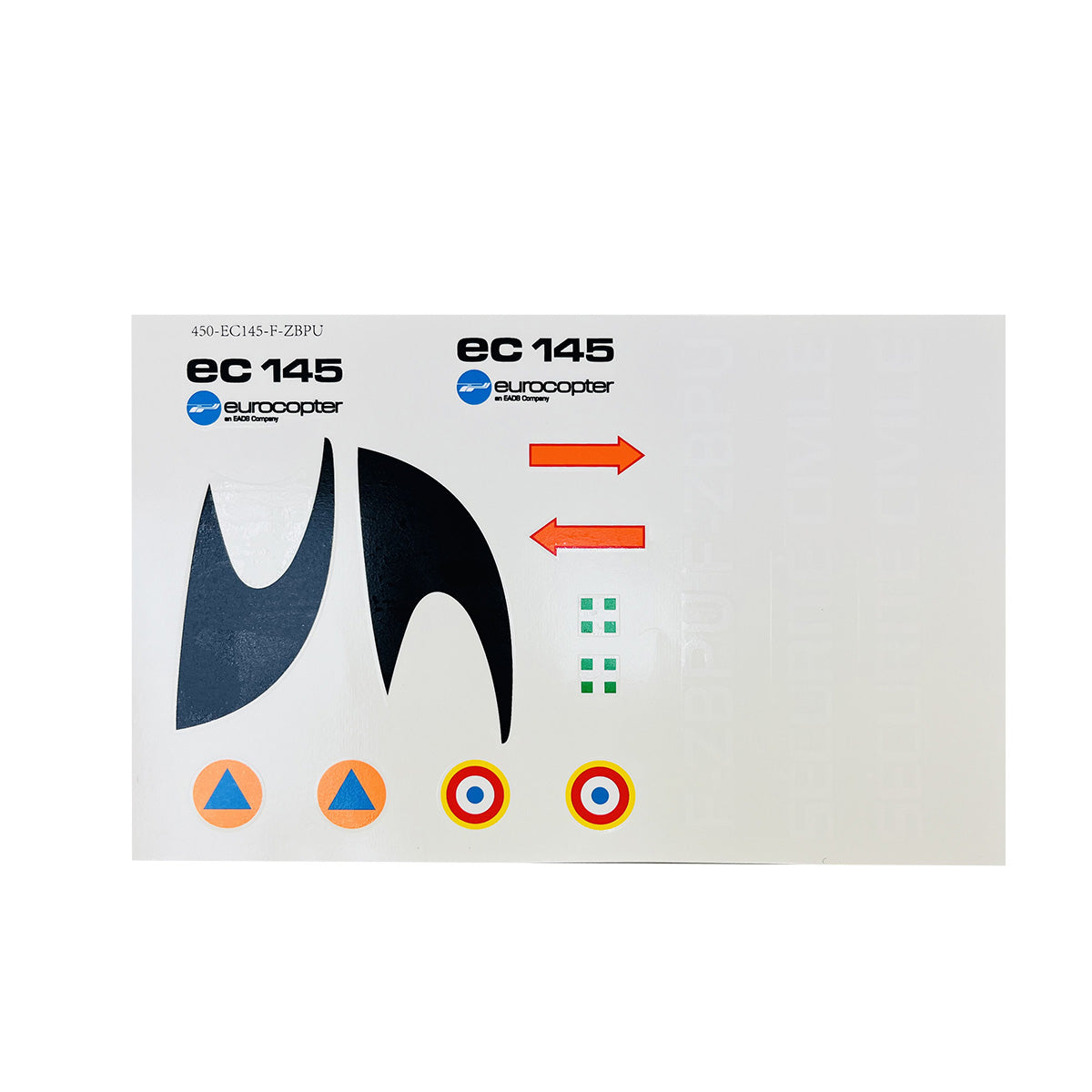 Roban 450inch EC-145 Helicopter Parts Suitable for EC-145