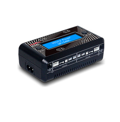 Ultra Power UP-S4AC Four Battery Types Supported Charger Lipo/LiHV LCD Display Charger for RC Model