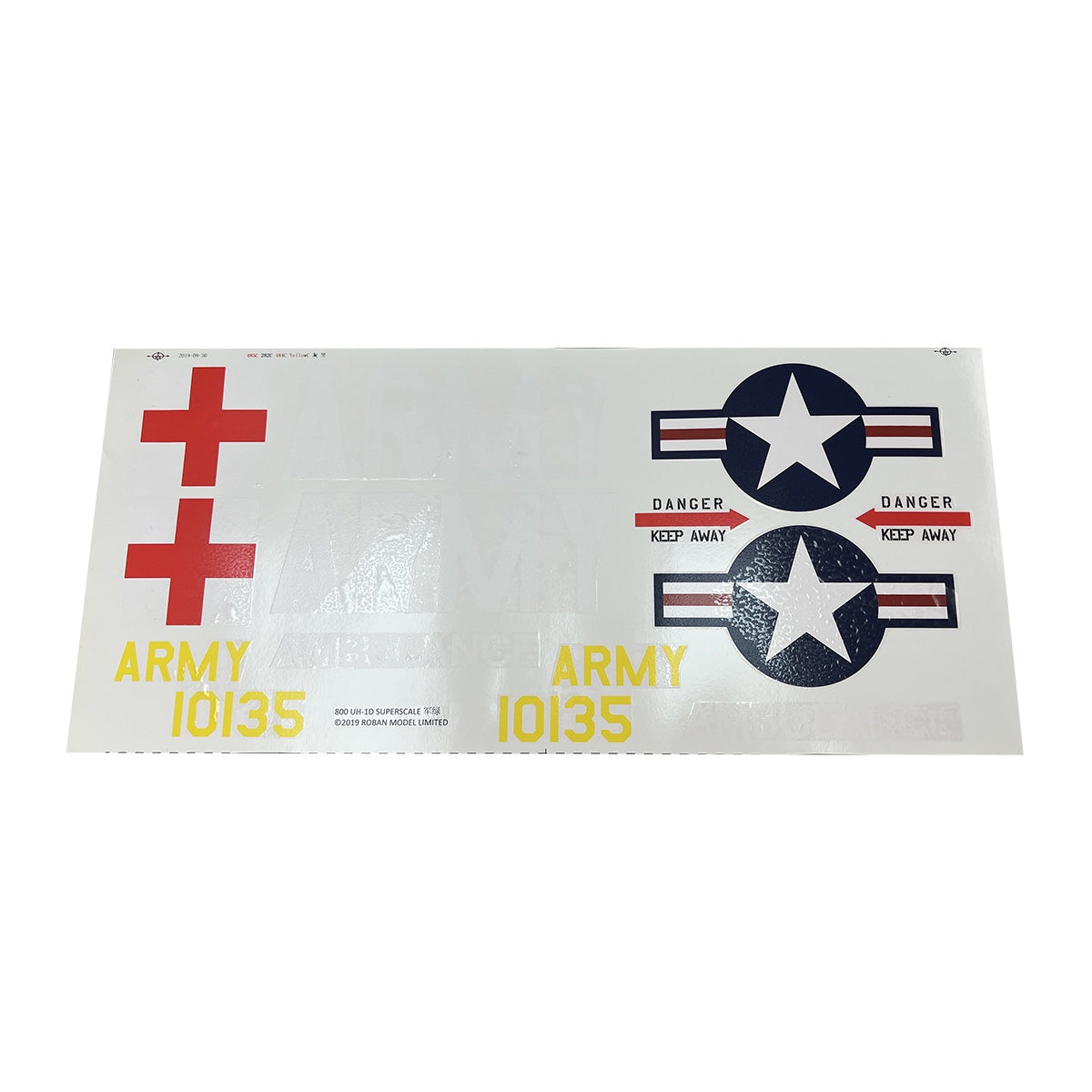 ROBAN Parts 800Size UH1D RC Helicopter Parts Accessories for Roban 800Size UH1D