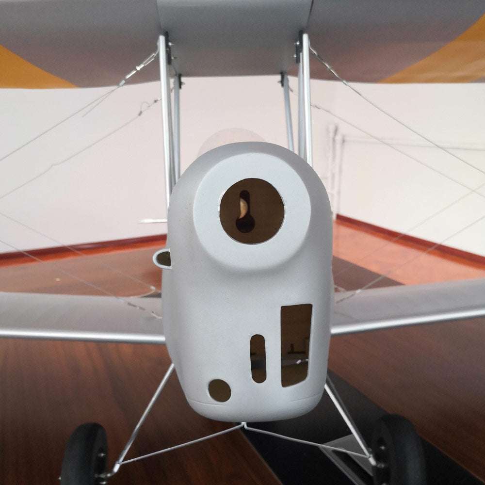 RC Model 2.8-Meter 105 "Tiger Moth ARF Version Fixed Wing Wooden Gasoline Airplane