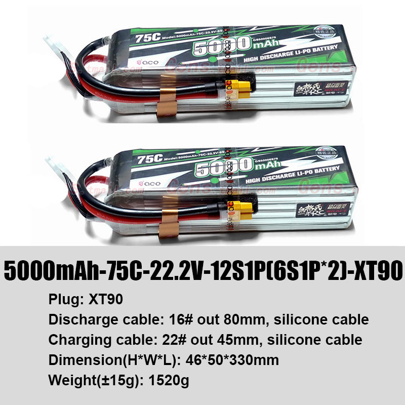 Gres Ace Lithium Polymer Battery for RC Model Aircraft Helicopter