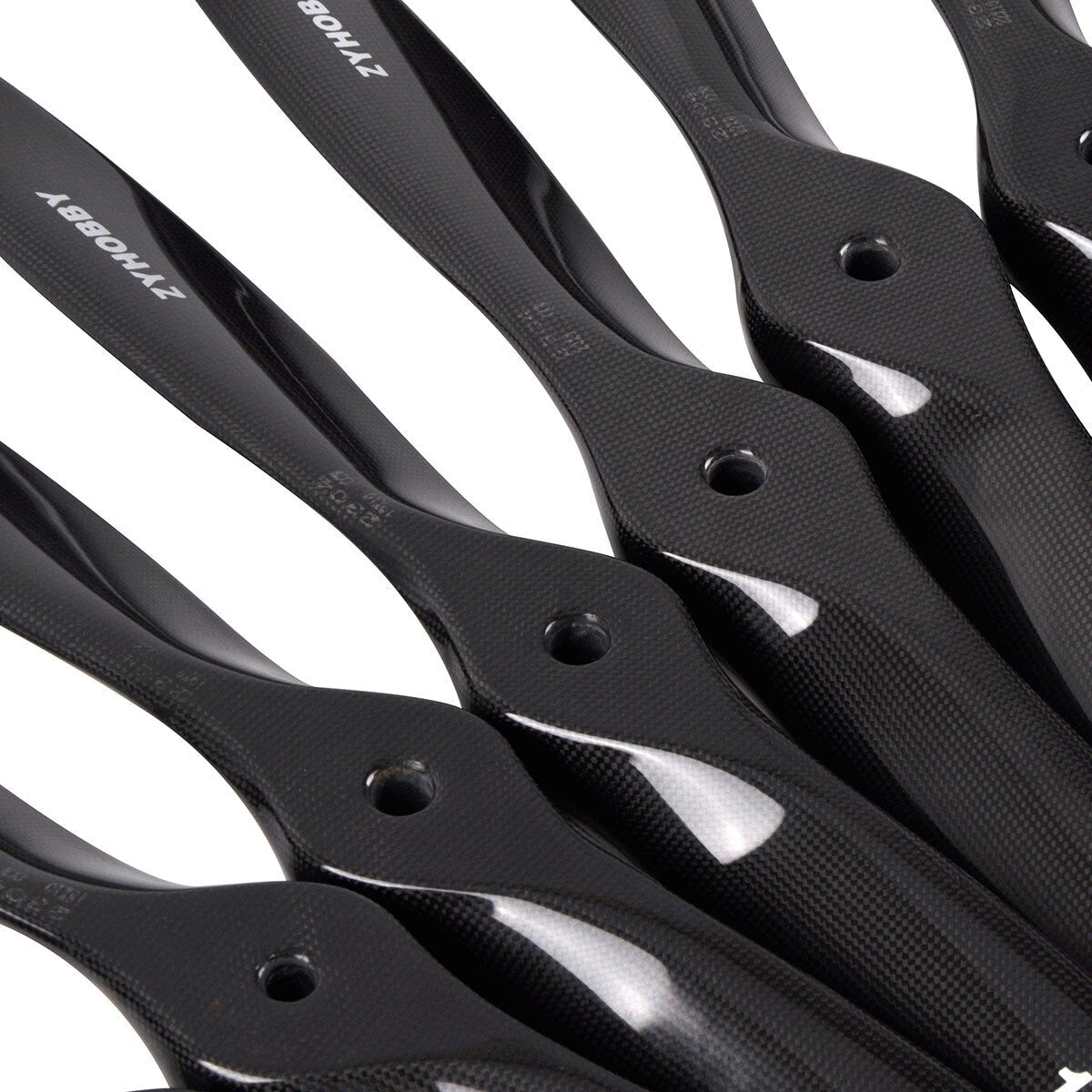 1K Weave Carbon Fiber Propeller 18x8 18x10 19x8 19x10 20x8 22x8 22x10 23x8 23x10 High Quality Props for RC Gas Aircraft Model Plane