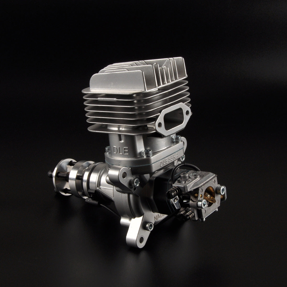 DLE55RA 55CC Two Stroke Rear Exhaust Gas Engine w/ Muffler&Ignition for RC Plane