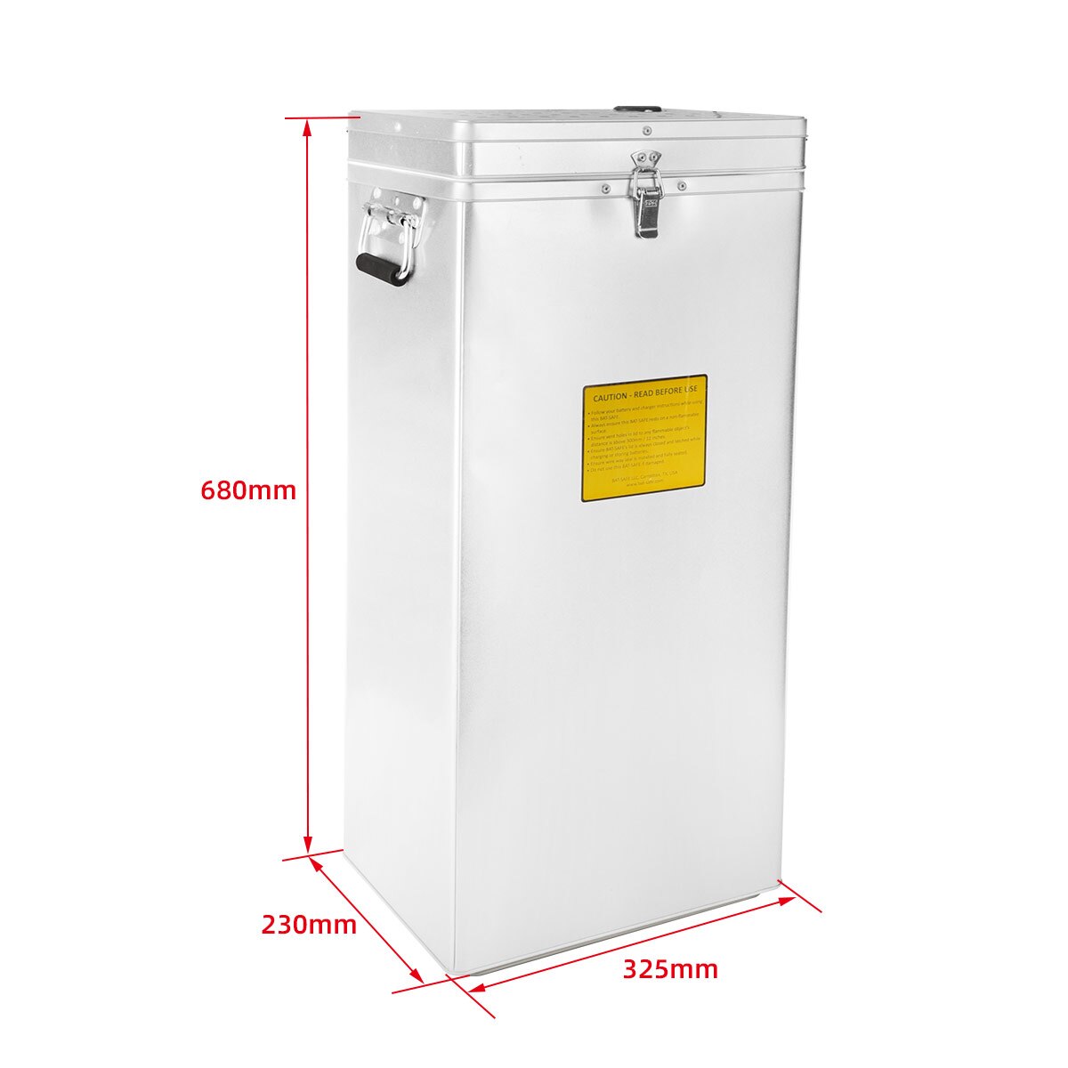 Double Walled Steel Fireproof Box Li Batteries Explosion-proof Box Safety Protection Case For RC Airplane Drone FPV Car Boat