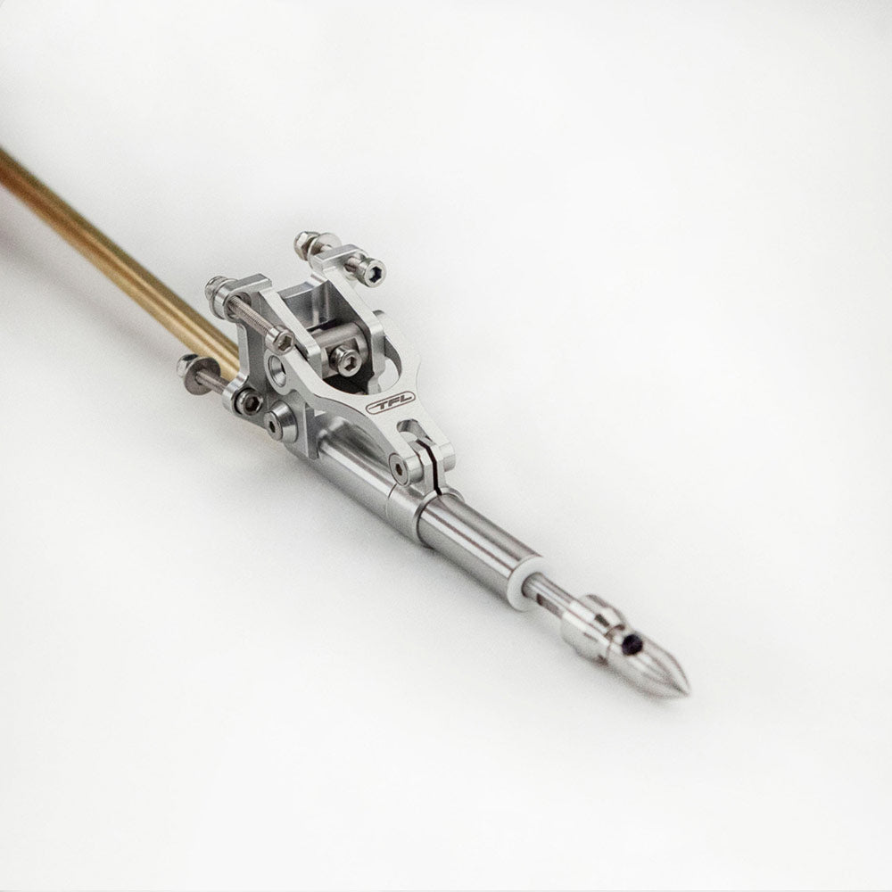 TFL 4.76mm transmission assembly one-piece shaft rat tail set for rc boat
