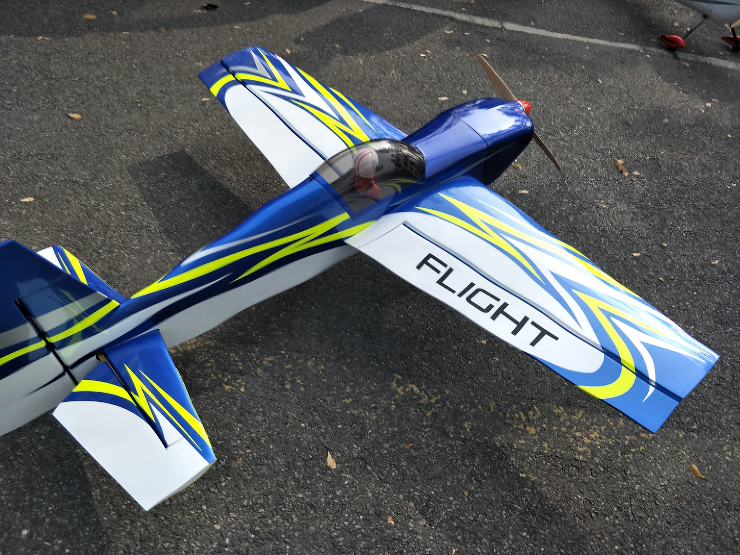 Slick 540 70inch 70E Balsa wood 3D EP ARF Blue