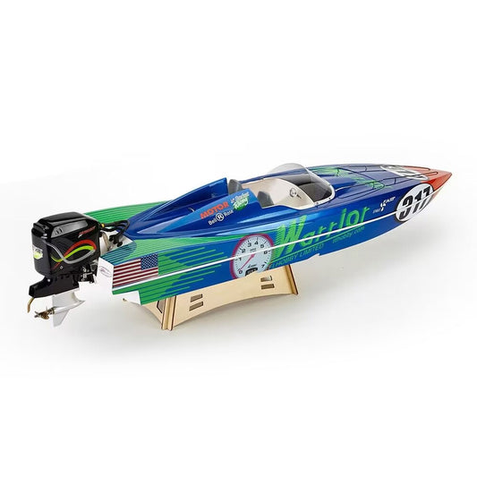 1148 V-Shaped OP1 860mm 3660 KV2070 with 120A ESC Simulation Fiberglass Outboard Driver system Electric RC boat ARTR