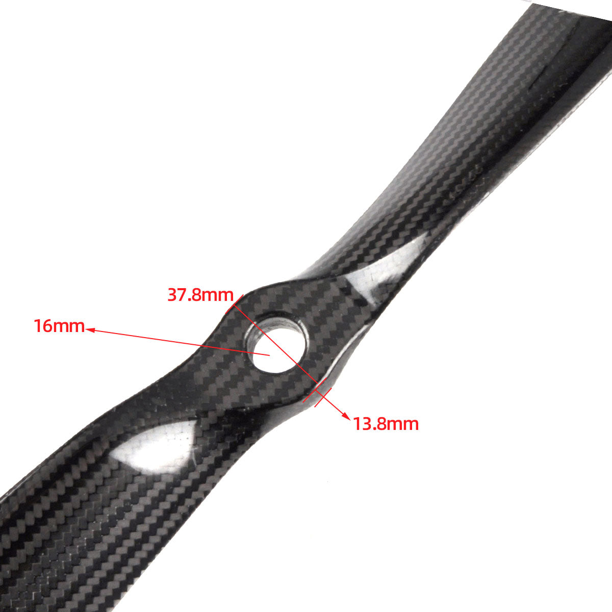 1Set Full Carbon Fiber Propeller 22x20 for F3A RC Airplane Model