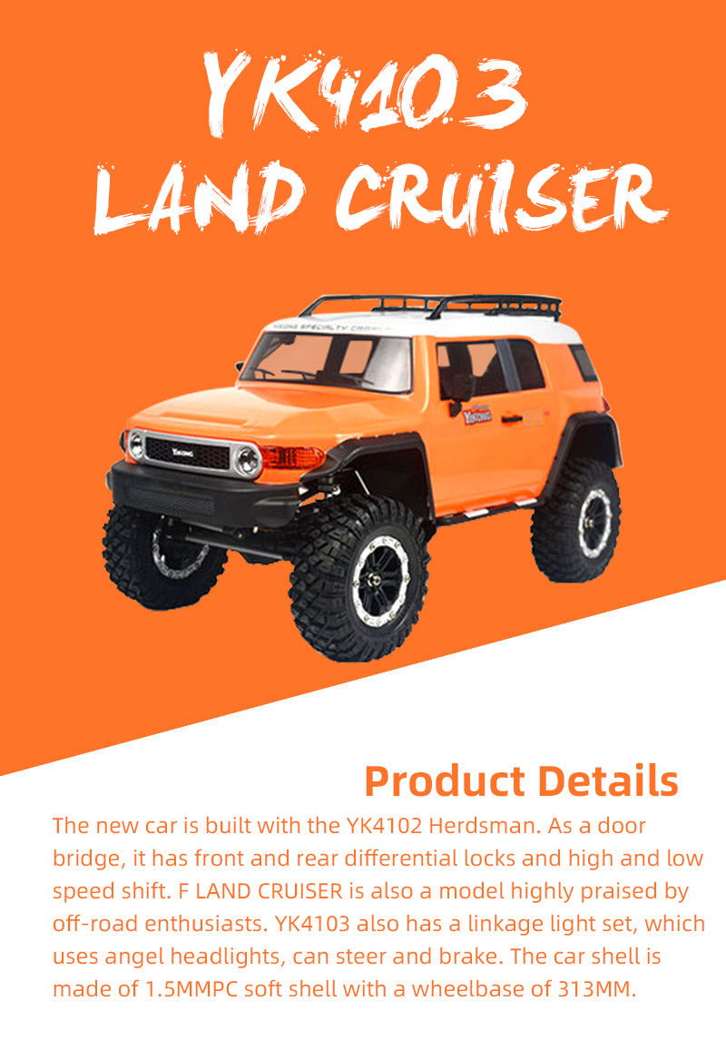 NOBRIM RC Cars 1:10 Scale High Speed RC Car Rock Crawler Simulation Vehicle RC Off Road Climbing 4WD Model Cars Toys for Boys