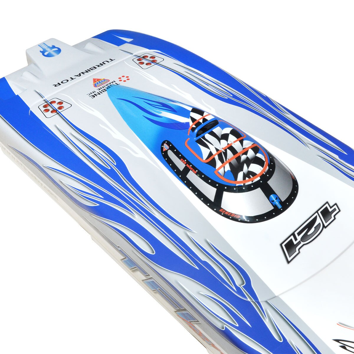 TFL 1133 Zonda Cat Fiberglass RC Electric Boat Outside Toys Blue Color TFL Hobby Model