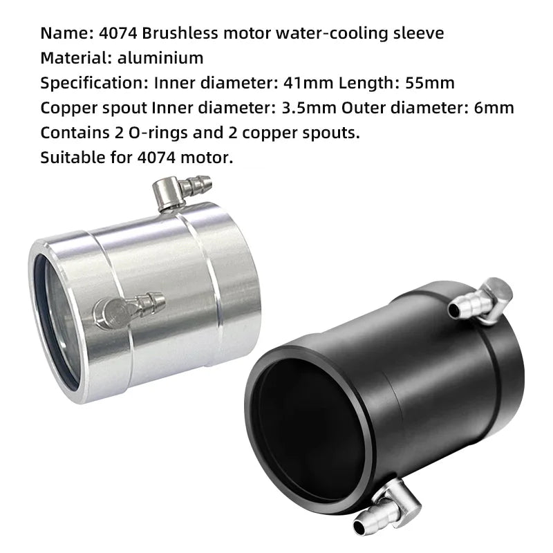 TFL Spare Part 4074 Motor Water Jacket Brushless Motor Aluminum Bushing for RC Boat Model