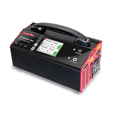 Ultra Power UP1200AC-PLUS Professional Dual Channels Smart Charger 6-12s Battery LCD Display Easy To Use for Big UAV Drones for Plant Protection Aircraft