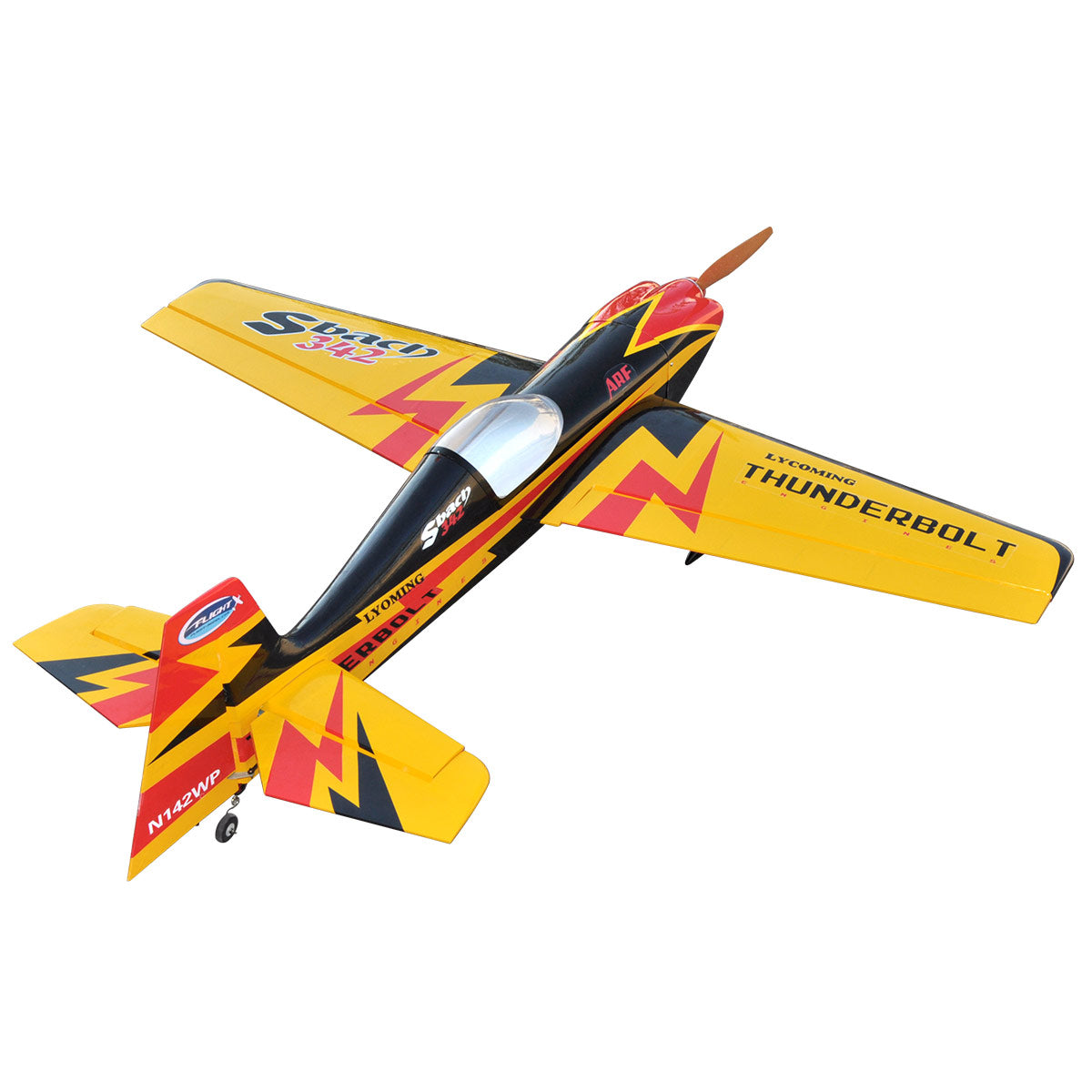 Sbach-342 55inch PNP with Dualsky Motor 50E RC Airplane Fuselage 3D Fix Wing Wooden Model Aircraft