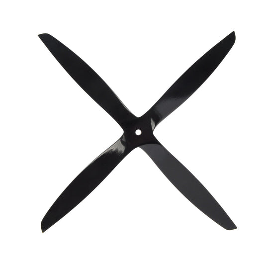 Propeller Wooden Propeller 4 Blade Propeller CW for RC Airplane (12*5inch,Tractor)