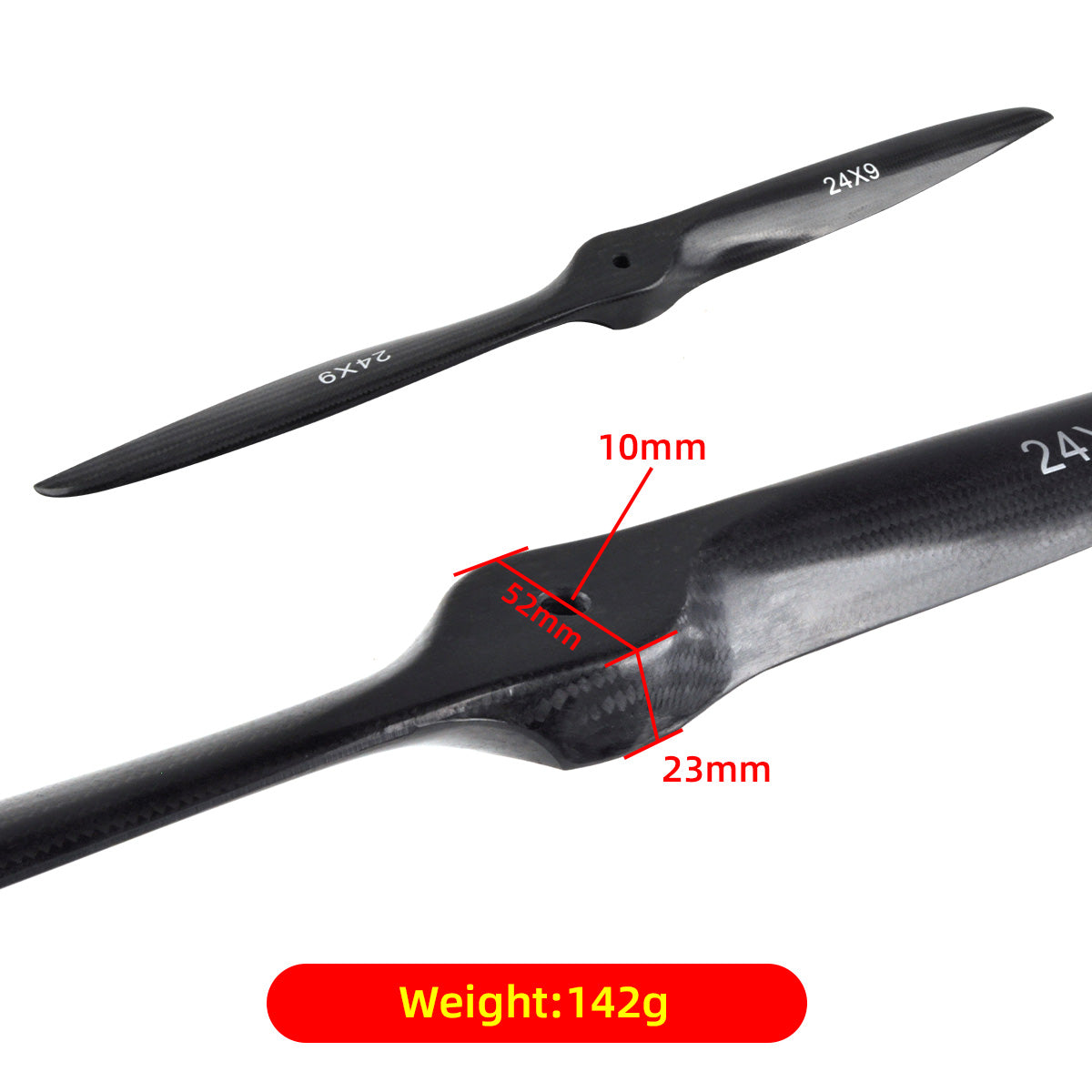 Carbon Fiber Propeller 32*12 20*16 28*10 27*10 24*9 19*10 inch for RC Gas Model Fix Wing Airplanes