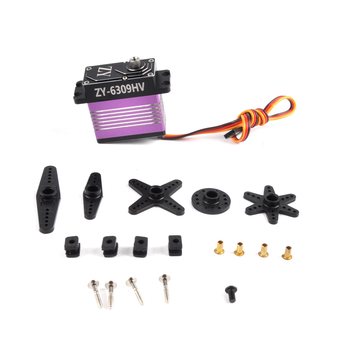 ZYHOBBY Digital Servo ZY-6309HV 63KG High Pressure Digital Dual Ball Bearings CCW