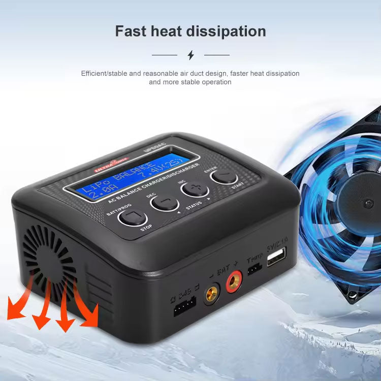 Ultra Power UP60AC 60W Multi Charger LiPo/LiHV/LiFe/Lilon Battery Charger for RC Model