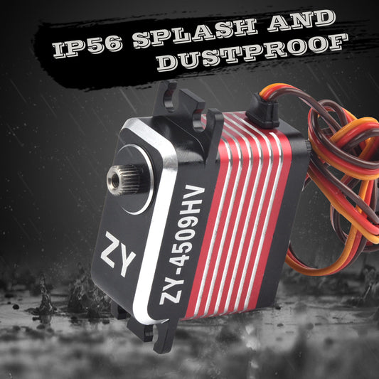 ZYHOBBY Servo 210° Limit angle ZY-4509HV 45KG High Voltage Brushless Digital Servo High Torque Metal Casing