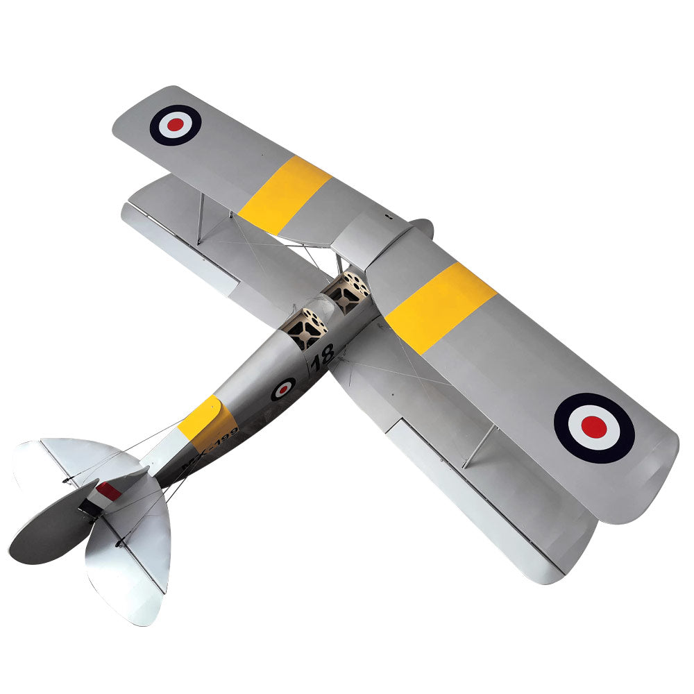 RC Model 2.8-Meter 105 "Tiger Moth ARF Version Fixed Wing Wooden Gasoline Airplane