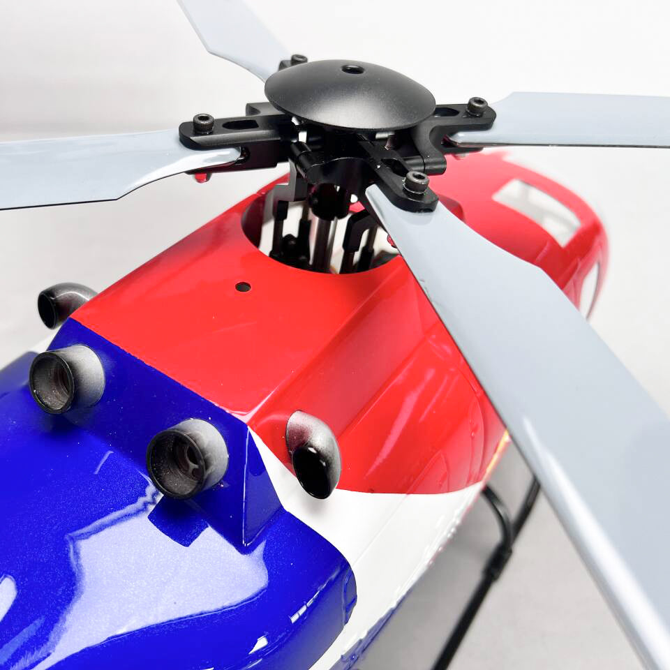 Roban 450size BO-105 Red Bull Helicopter RC Helicopter GPS Mode X2 Flight Control System RTF Version