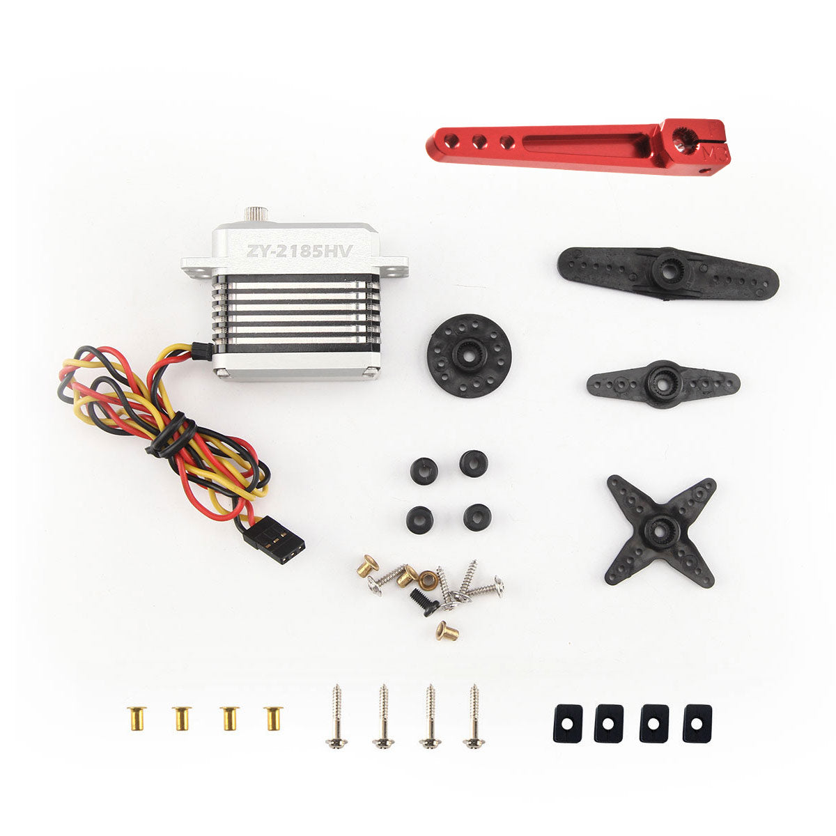 ZYHOBBY Digital Servo Corelessmotor Servo 40*20*34mm 25T 16-23KG Torque for 64-74 Inch RC Aircraft