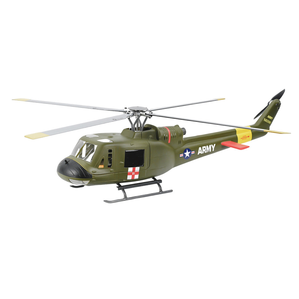 FLYWING UH-1 4-Blades H1 System Heilcopter M10N GPS Mode One Key Return 10 Channel Transmitter RTF Version