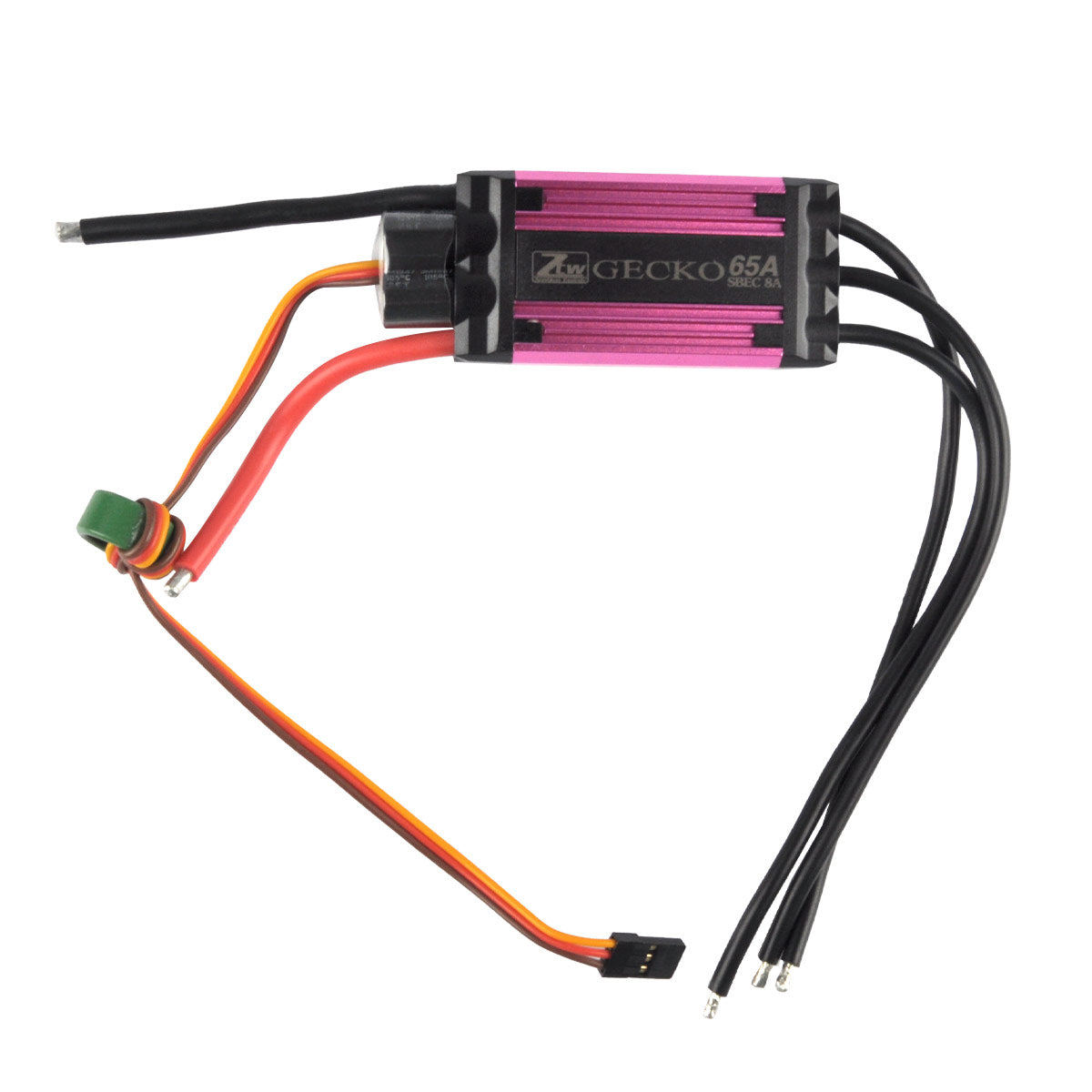 ZTW65A SBEC 8A ESC 65A Brushless High Voltage Electronic Speed Controller Suitable for RC helicopter