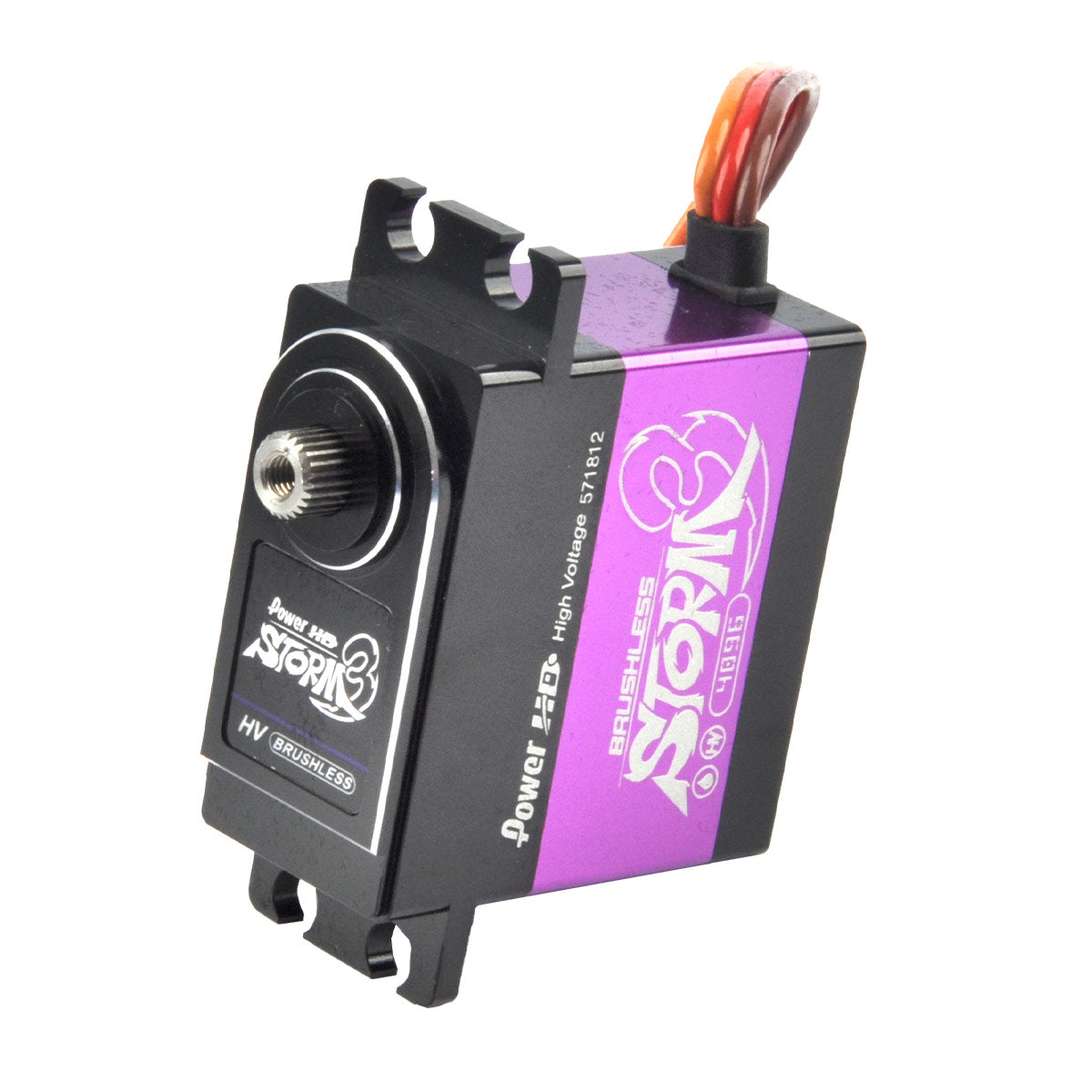 POWER HD STORM-3 32KG Brushless Servo High Voltage High Torque Metal Housing