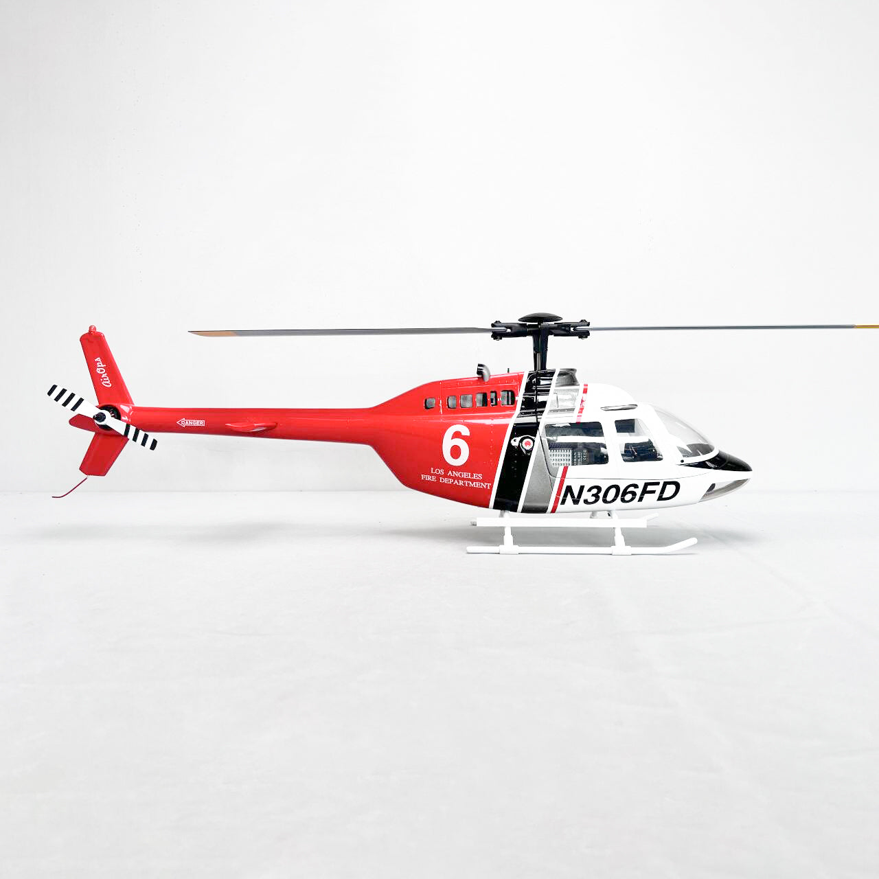 Roban 450size B206 Bell-206 Helicopter RC Helicopter GPS Mode X1 Flight Control System RTF Version