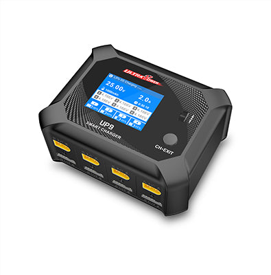 Ultra Power UP9 AC100W/DC200W Four Channels Smart Balance Charger Support 1-6S Lipo LiHV 4.45V Battery