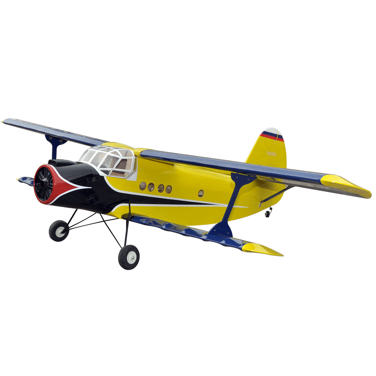 RC Model an-2 Yellow Fixed Wing Wooden Aircraft for RC Airplane