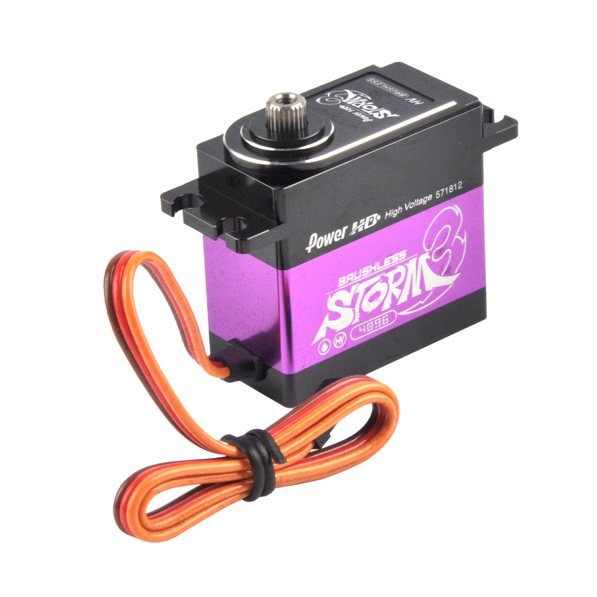 POWER HD STORM-3 32KG Brushless Servo High Voltage High Torque Metal Housing