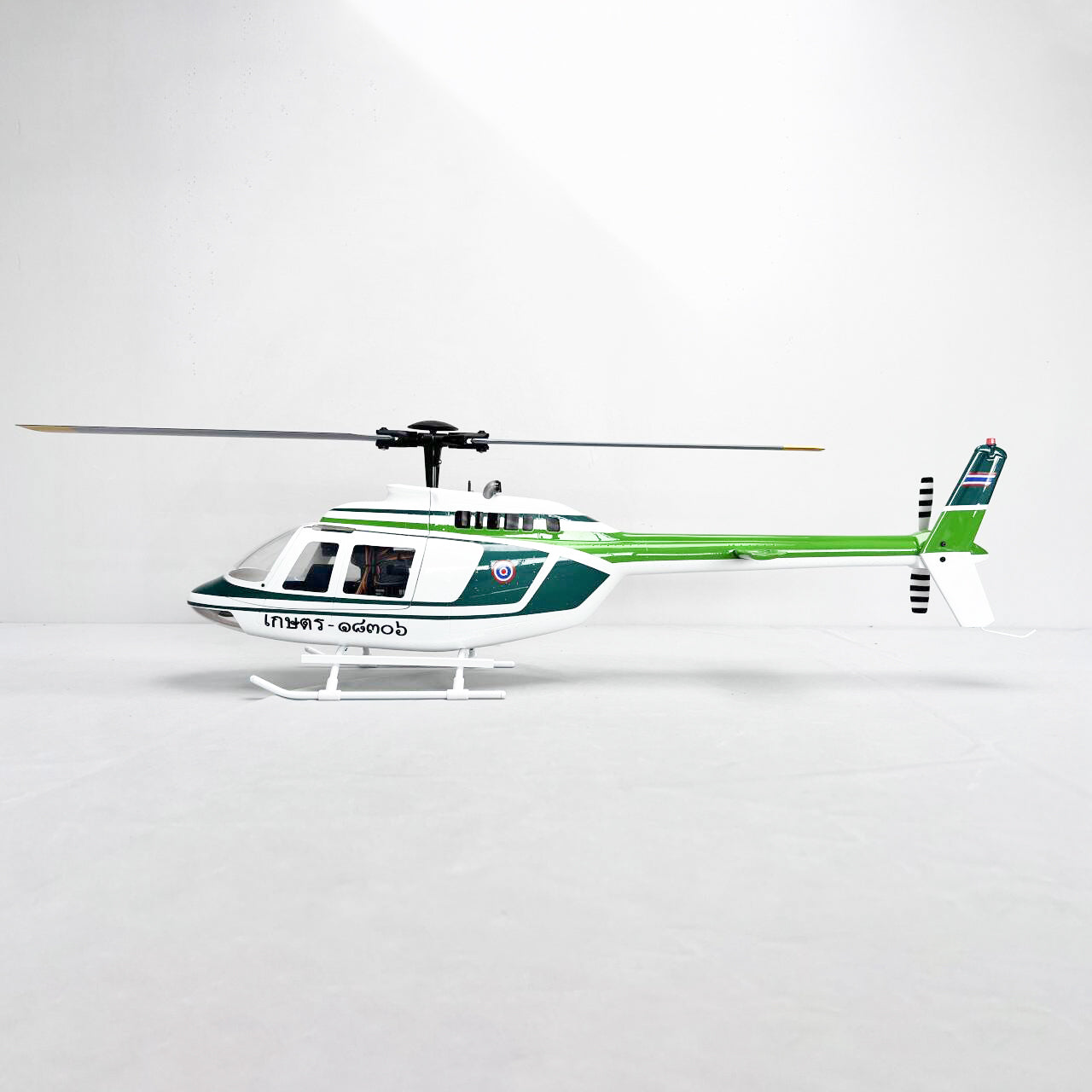 Roban 450size B206 Bell-206 Helicopter RC Helicopter GPS Mode X1 Flight Control System RTF Version