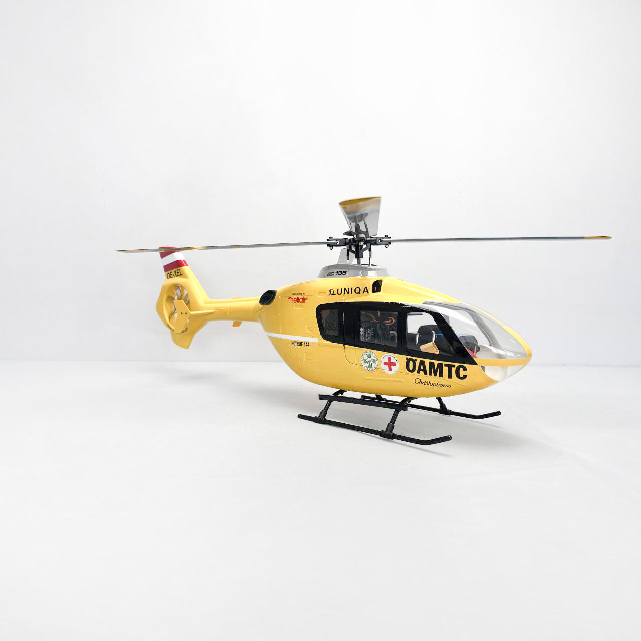 Roban 450size EC-135 4 Blades Helicopter RC Helicopter GPS Mode X2 Flight Control System RTF Version