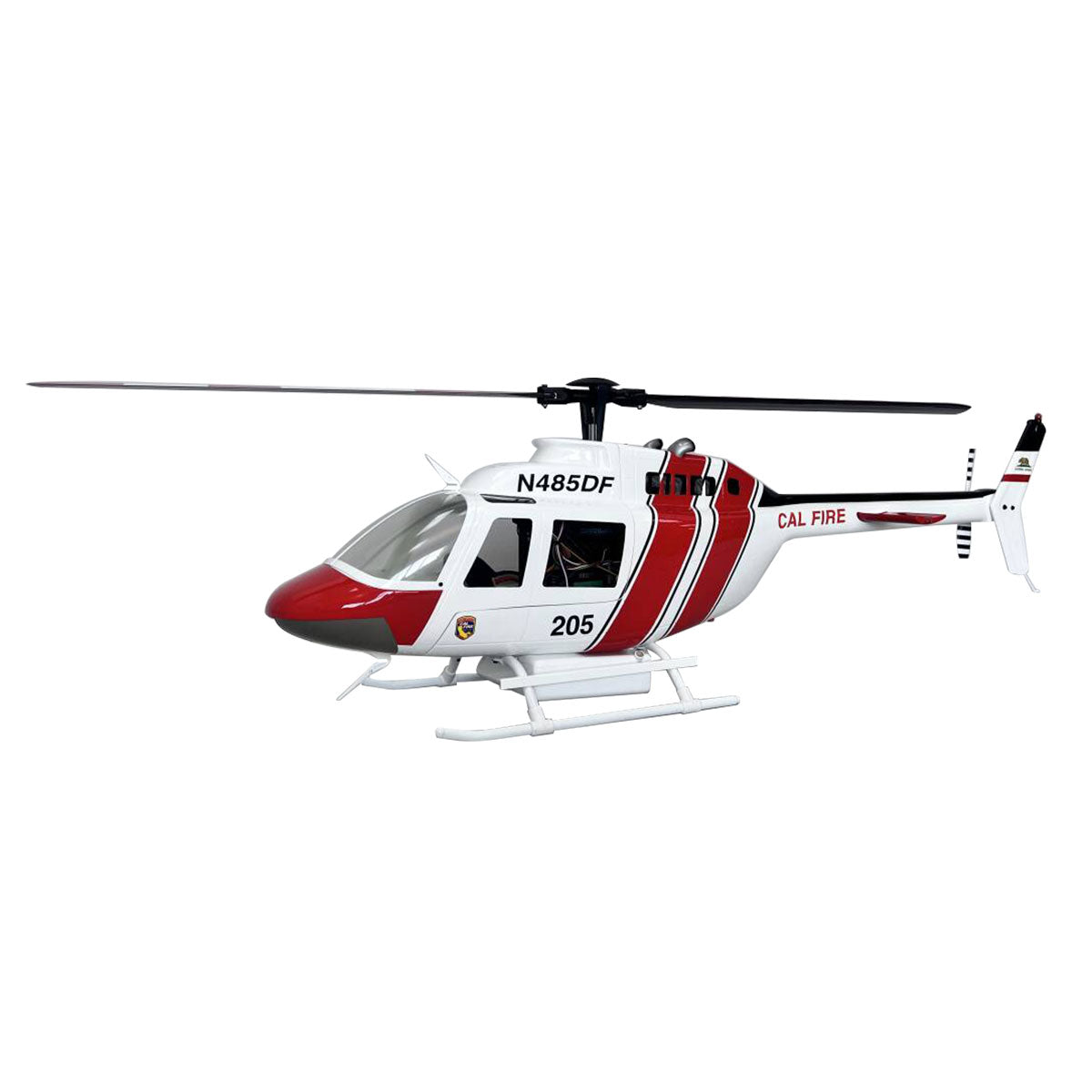 Roban 470size Bell-206 RC Helicopter 470-Class Model, GPS Mode RTF Version LED Lighting System with Water Tank