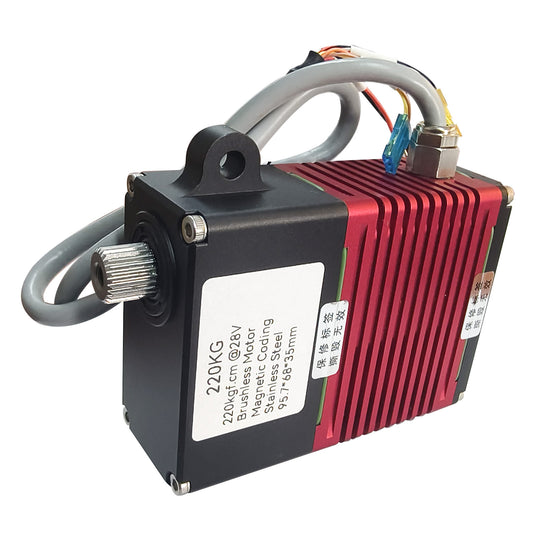 220KG High Torque kit slot waterproof Alu alloy case ±60°(±150°) DIGITAL Servo