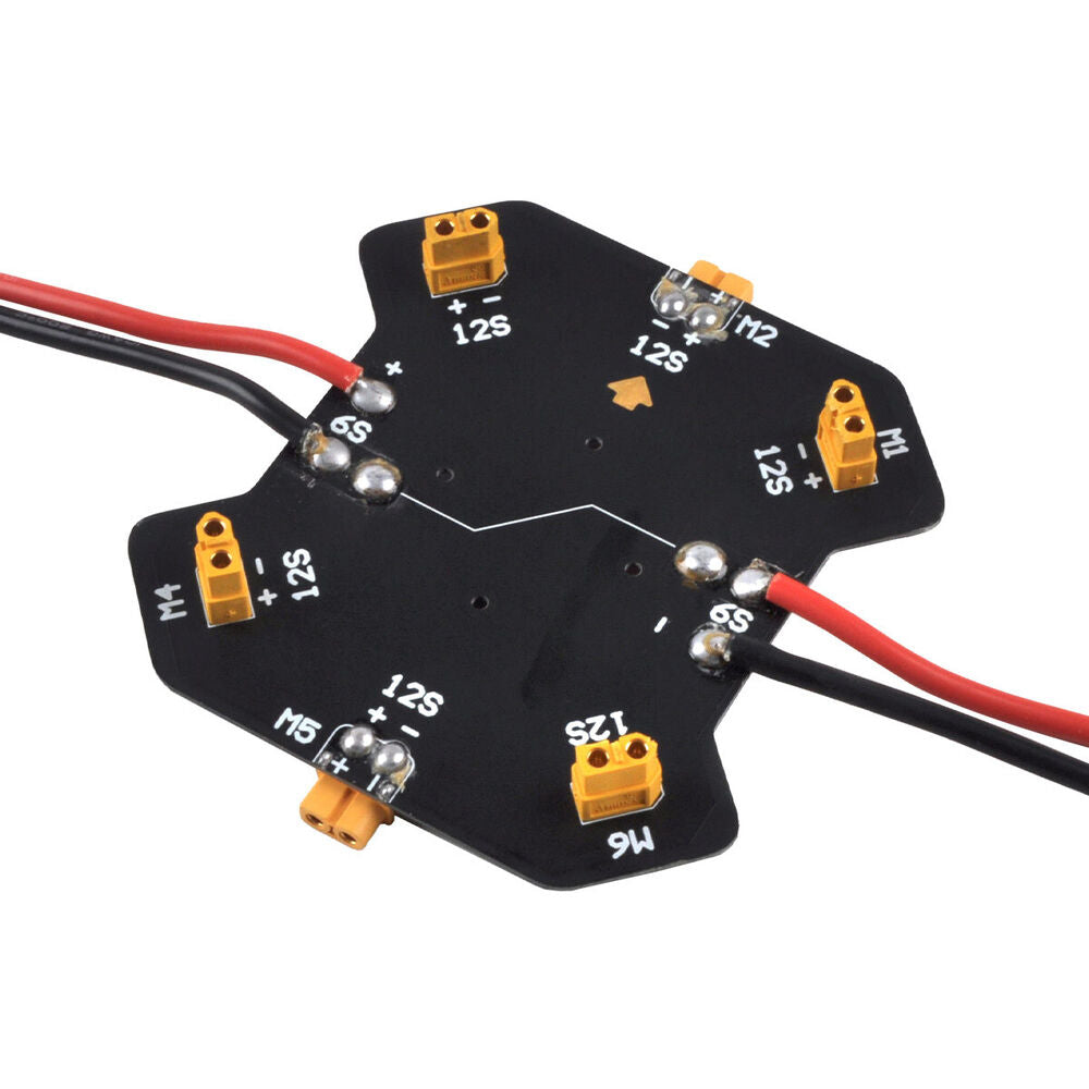 Quadcopter Agricultural Drone PCB plate with XT60 plug Distribution board