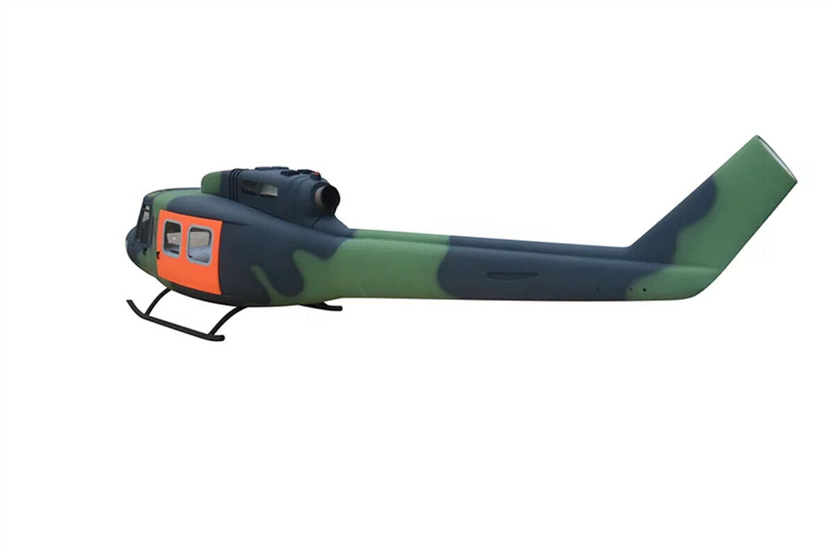 800 ARF SAR UH-1D RC Helicopter Fuselage 800 Size UH1D SM2.0 German Army Kit