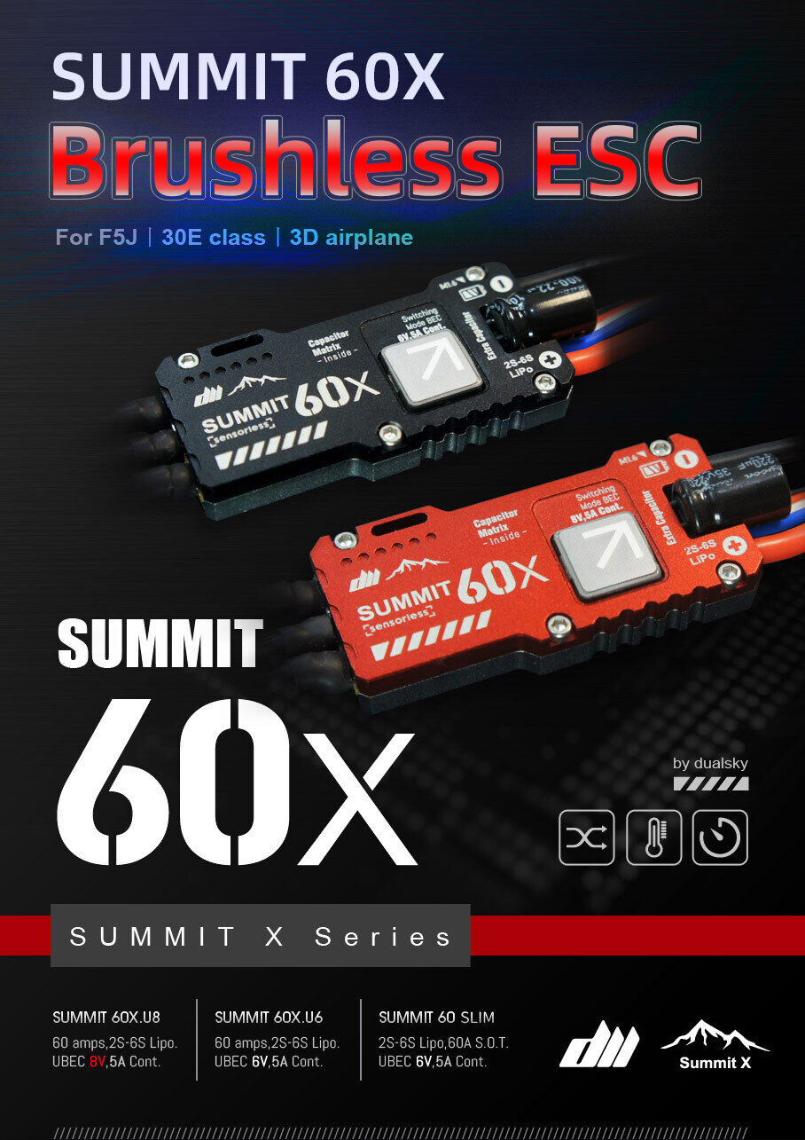 1pcs Hobbywing QuicRun-WP-16BL30 Sensorless Brushless Speed Controllers ESC 30A