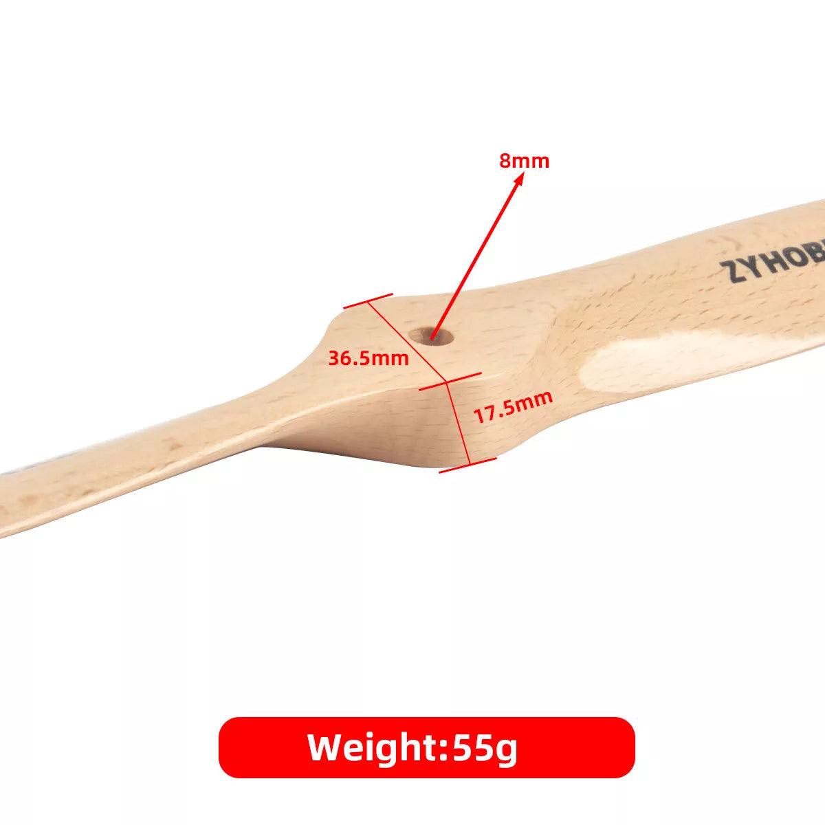 1PC RC airplane Gasoline Wooden Propeller PFLT prop 16*8/17*8inch Model