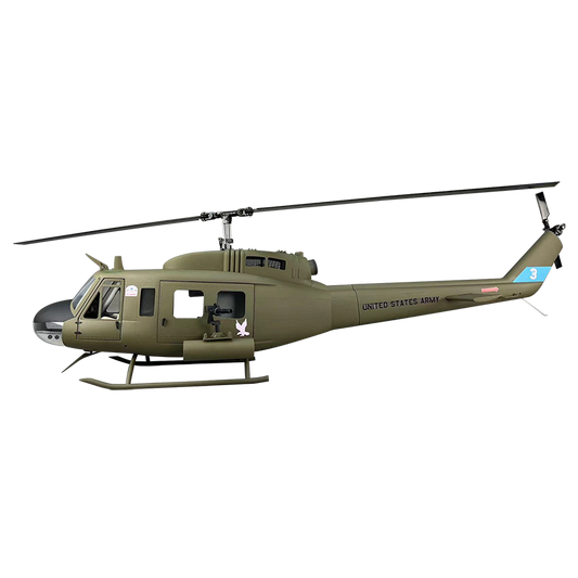 800 UH-1D Army ARF RC Helicopter Fuselage 800 Size UH1D SM2.0 Military Kit