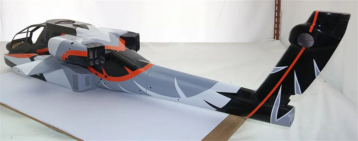 700 AH-64 ARF RC Helicopter Fuselage 700 Size SM2.0 Kit Version
