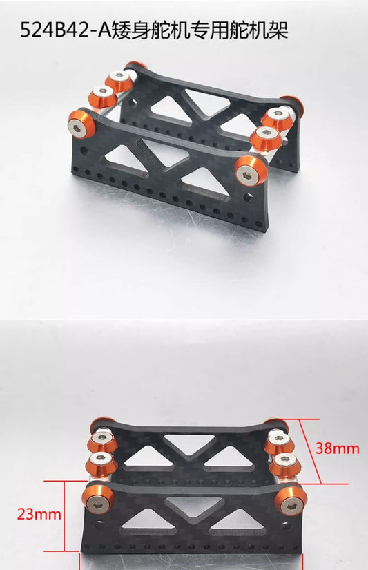 Standard servo mount for S3003 and lower servo mount (for low height servos) models rc boat