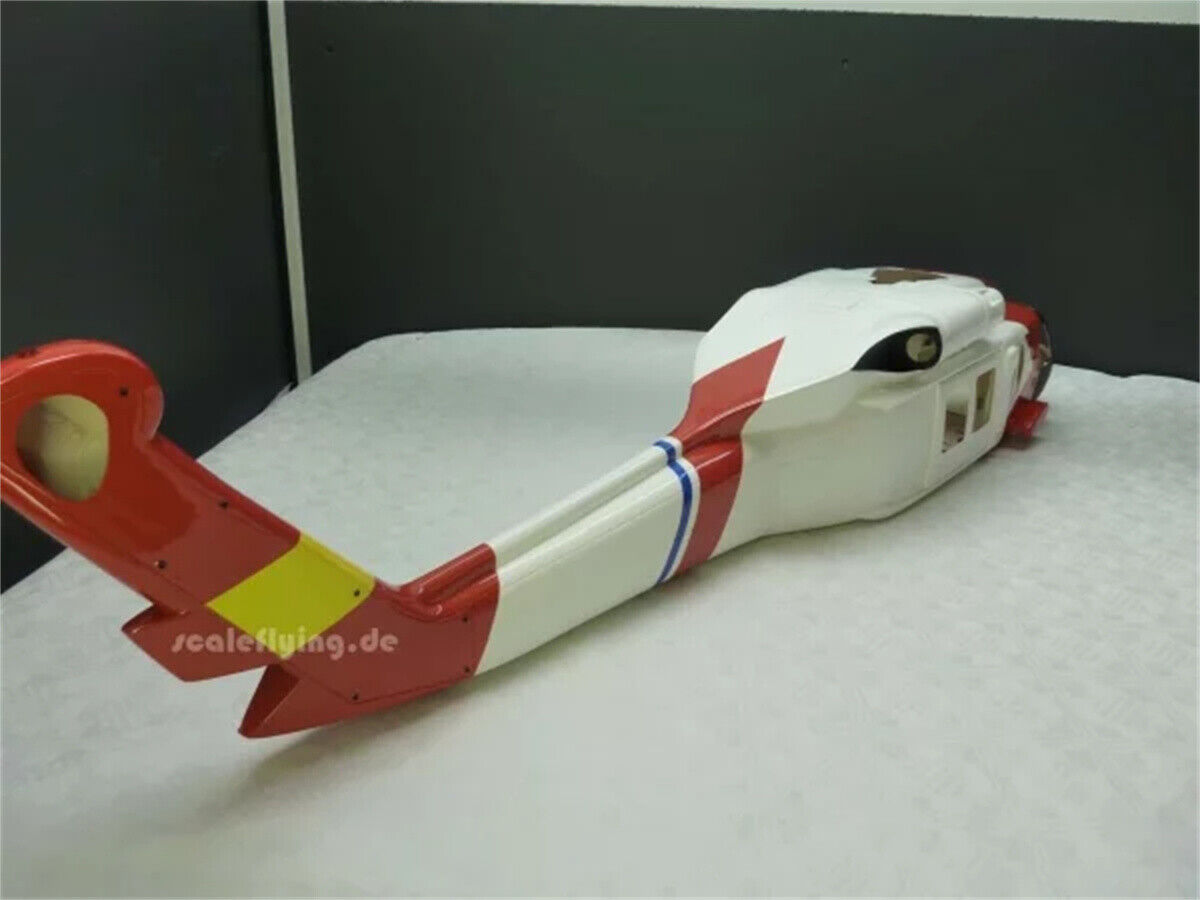 HH-60 500 Coast Guard RC Helicopter Fuselage 500 Size JAYHAWK HH60 Fuselage