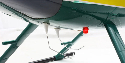 LA Sheriff 800 MD-500E ARF RC Helicopter Fuselage Yellow Green Painting V2 Kit