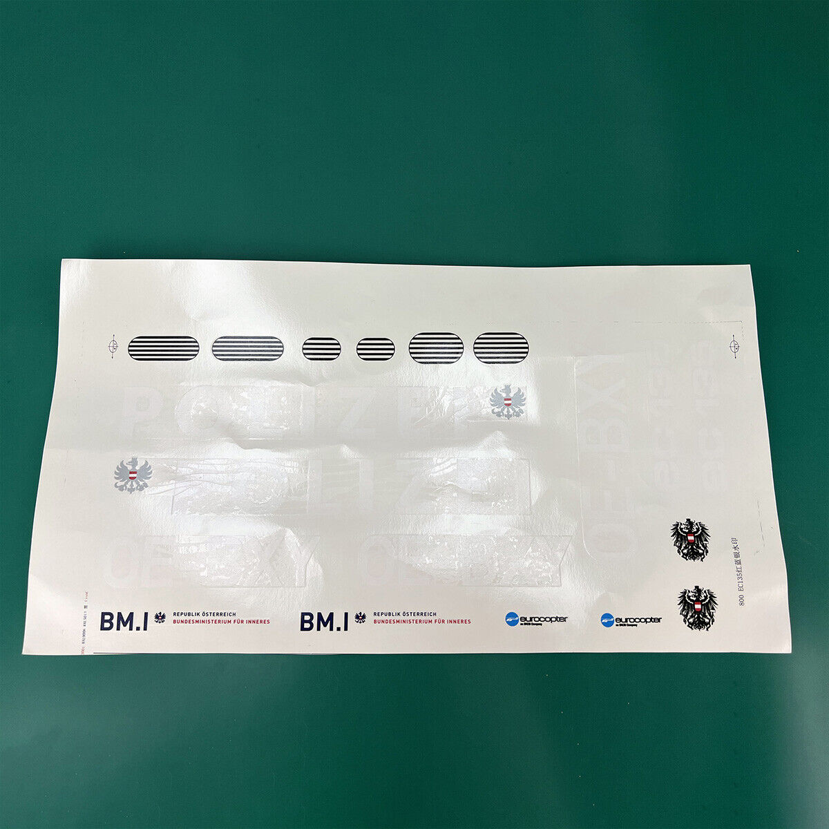 RCH-EC135AP8 Helicopter parts for Roban 800 size fuselage mechanical parts model
